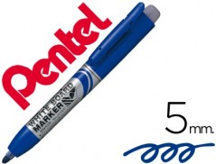 12un MARCADOR PENTEL MWX5M QUADROS BR RETRACTIL 5 MM AZUL