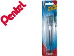 6un BLISTER ESFEROGRAFICAS BK77 3 UNIDADES - PRETO, AZUL E V