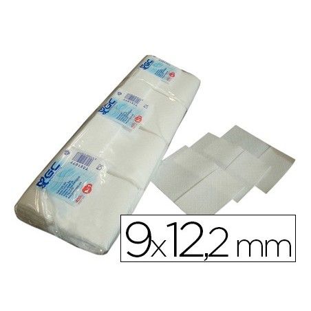GUARDANAPOS MINI SERVIS BRANCA 9X12'2 CMS PACK DE 400 1 CAPA
