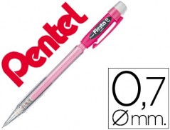 12un LAPISEIRA PENTEL AX107 FIESTA 0,7MM VERMELHO