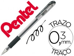 12un ROLLER PENTEL KN103 TECHNICA 0,3 PRETO
