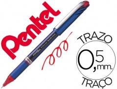 12un ROLLER PENTEL ENERGEL BLN25 VERMELHO