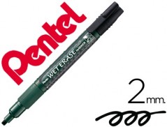 12un MARCADOR PENTEL SMW26 WET ERASE PRETO