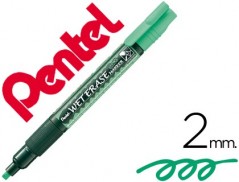 12un MARCADOR PENTEL SMW26 WET ERASE VERDE