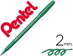 12un MARCADOR PENTEL S360 FELTRO VERDE