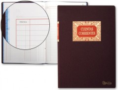 LIBRO MIQUELRIUS FOLIO 100 H. -CUENTAS CORRIENTES -DEBE HABE