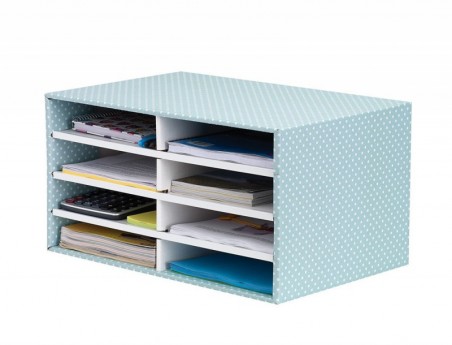 MODULO CLASSIFICADOR CARTAO FELLOWES COM 8 COMPARTIMENTOS 49