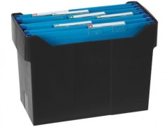 SUPORTE DE SECRETÁRIA PARA CAPAS DE ARQUIVO SUSPENSO PRETO P