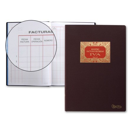 LIVRO MIQUELRIUS N 65 FOLIO 100 FOLHAS-FATURAS RECEBIDAS EM