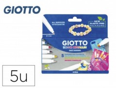 MARCADOR GIOTTO DECOR METAL CAIXA DE 5 MARCADORES