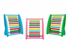 ABACO MADEIRA 21X18 CMS 100 BOLAS