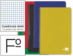 10un CADERNO ESPIRAL LIDERPAPEL CAPA DURA 80 FLS.5 CORES SOR