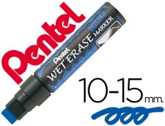 12un MARCADOR PENTEL WET ERASE 56 AZUL