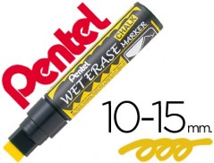 12un MARCADOR PENTEL WET ERASE 56 AMARELO