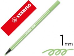10un MARCADOR STABILO AGUARELAVEL PEN 68 VERDE GELO 1 MM