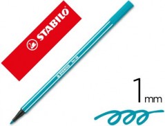 10un MARCADOR STABILO AGUARELAVEL PEN 68 TURQUESA 1 MM