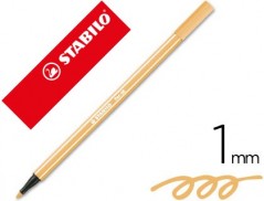 10un MARCADOR STABILO AGUARELAVEL PEN 68 OCRE ESCURO 1 MM