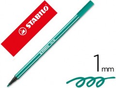 10un MARCADOR STABILO AGUARELAVEL PEN 68 VERDE ESMERALDA 1 M