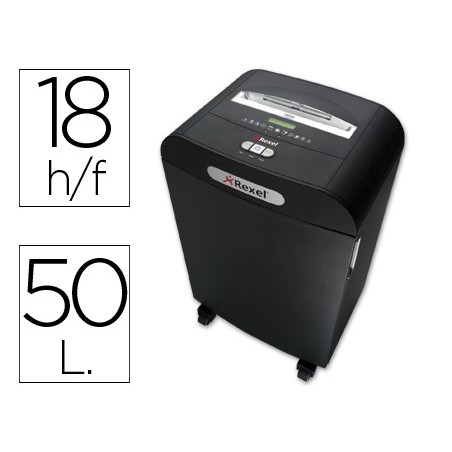 DESTRUIDORA DE DOCUMENTOS REXEL ANTI BLOQ.MERCURE RDX1850