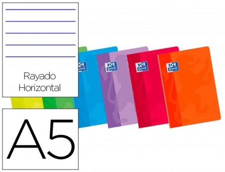10un CADERNO ESCOLAR OXFORD 80 F DIN A-5 1 PAUTADO