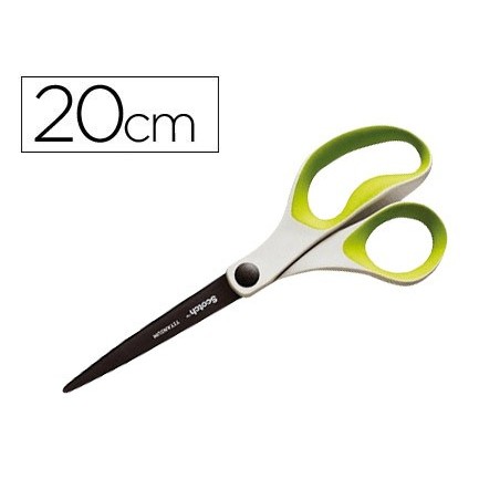 TESOURA ESCRITORIO SCOTCH 20 CMS DE TITANIO FUNDIDO ANEIS CO