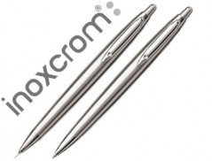 CONJUNTO INOXCRON ZEPPELIN/O -LAPISEIRA E ESFEROGRAFICA