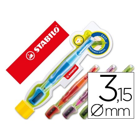 9un LAPISEIRAS STABILO EASY ERGO 3,15 MM