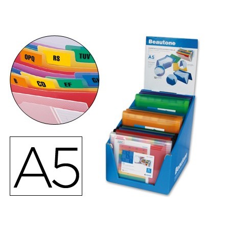 PASTA BEAUTONE CLASSIFICADORA COM FOLE EM POLIPROPILENO EXPO