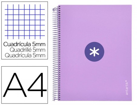 CADERNO ESPIRAL LIDERPAPEL A4 MICRO ANTARTIK TAPA FORRADA12