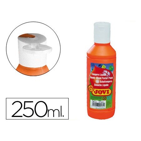 GUACHE LIQUIDO JOVI 250 ML -LARANJA