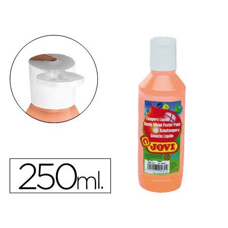 GUACHE LIQUIDO JOVI 250 ML -COR CARNE