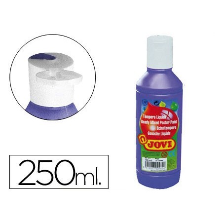 GUACHE LIQUIDO JOVI 250 ML -VIOLETA