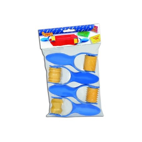 ROLDANA JOVI PARA MARCAR E MODELAR PASTA BOLSA DE 4 UNIDADES