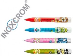 12un LAPIS DE CORES INOXCOM NATURE BABY -CAIXA 12 CORES