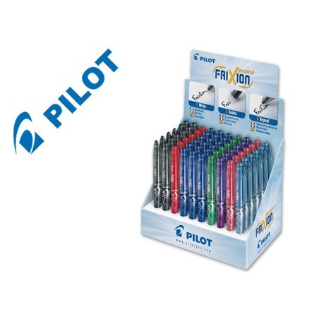 ESFEROGRAFICA PILOT FRIXION PONTA AGULHA EXPOSITOR CORES SOR
