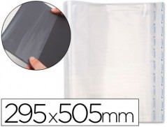 5un BOLSAS PROTECTORAS PARA ENCADERNACAO ADESIVAS EM POLIPRO