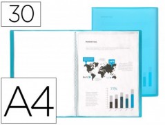 CAPA CATALOGO BEAUTONE A4 COM 30 BOLSAS AZUL