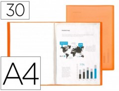 CAPA CATALOGO BEAUTONE A4 COM 30 BOLSAS LARANJA