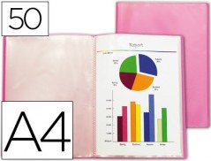 CAPA CATALOGO BEAUTONE A4 COM 50 BOLSAS VERMELHO