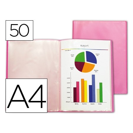 CAPA CATALOGO BEAUTONE A4 COM 50 BOLSAS VERMELHO