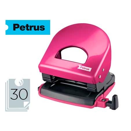 PERFURADOR PETRUS 62 WOW FUCSIA METALIZADO CAPACIDADE 30 FOL