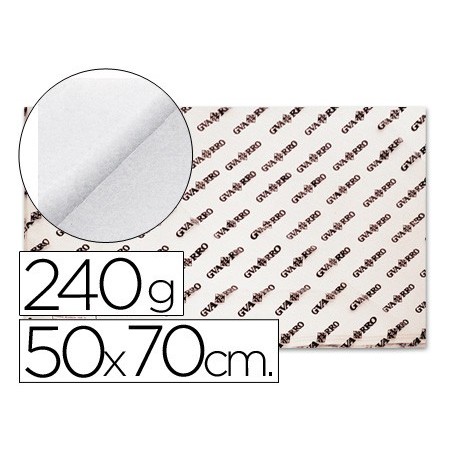 25un PAPEL AGUARELA BRANCO 500 X 700 MM. 240 GRS/M2