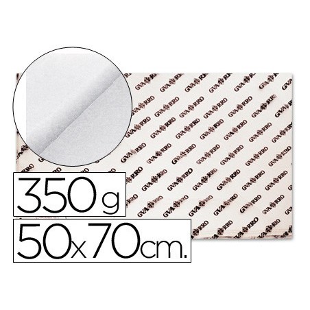 25un PAPEL AGUARELA BRANCO 500 X 700 MM. 350 GRS/M2