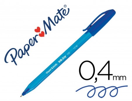 50un ESFEROGRAFICA PAPER MATE INKJOY 100 PONTA MEDIA TRAZO 1