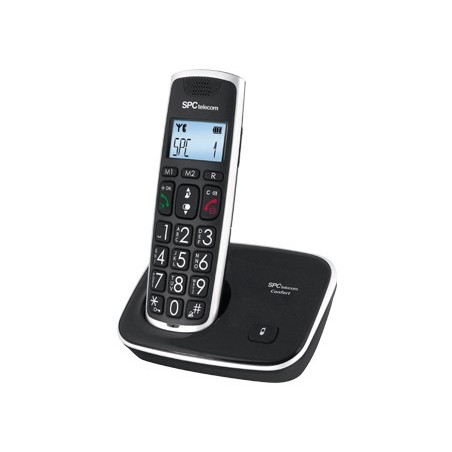 TELEFONE SEM FIOS SPC TELECOM 7608N TECLAS DIGITOS E MONITOR