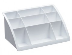 ORGANIZADOR SECRETARIA PLASTICO OFFISYS TIMELESS BRANCO 198X