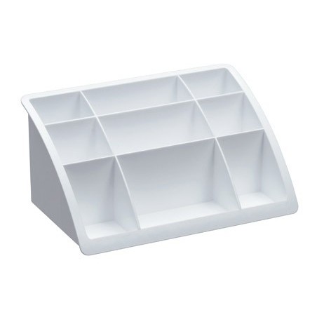 ORGANIZADOR SECRETARIA PLASTICO OFFISYS TIMELESS BRANCO 198X