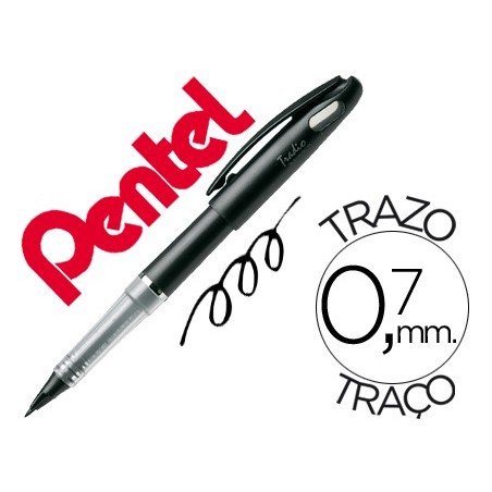12un MARCADOR PENTEL TRADIO STYLO TRJ50 PRETO