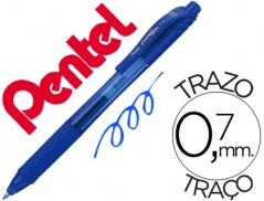 12un ROLLER PENTEL ENERGEL BL107 0.7MM AZUL