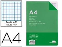 RECAMBIO LIDERPAPEL FOLIO 100 H. RAYADO Nº 46 4 TALADROS 60